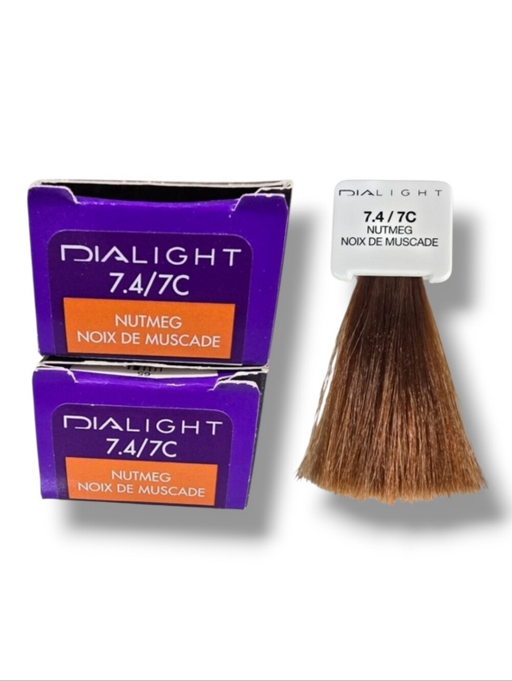 L'Oreal Professionnel DIALight 2 Tubes Ammonia-Free 7.4/7C Nutmeg